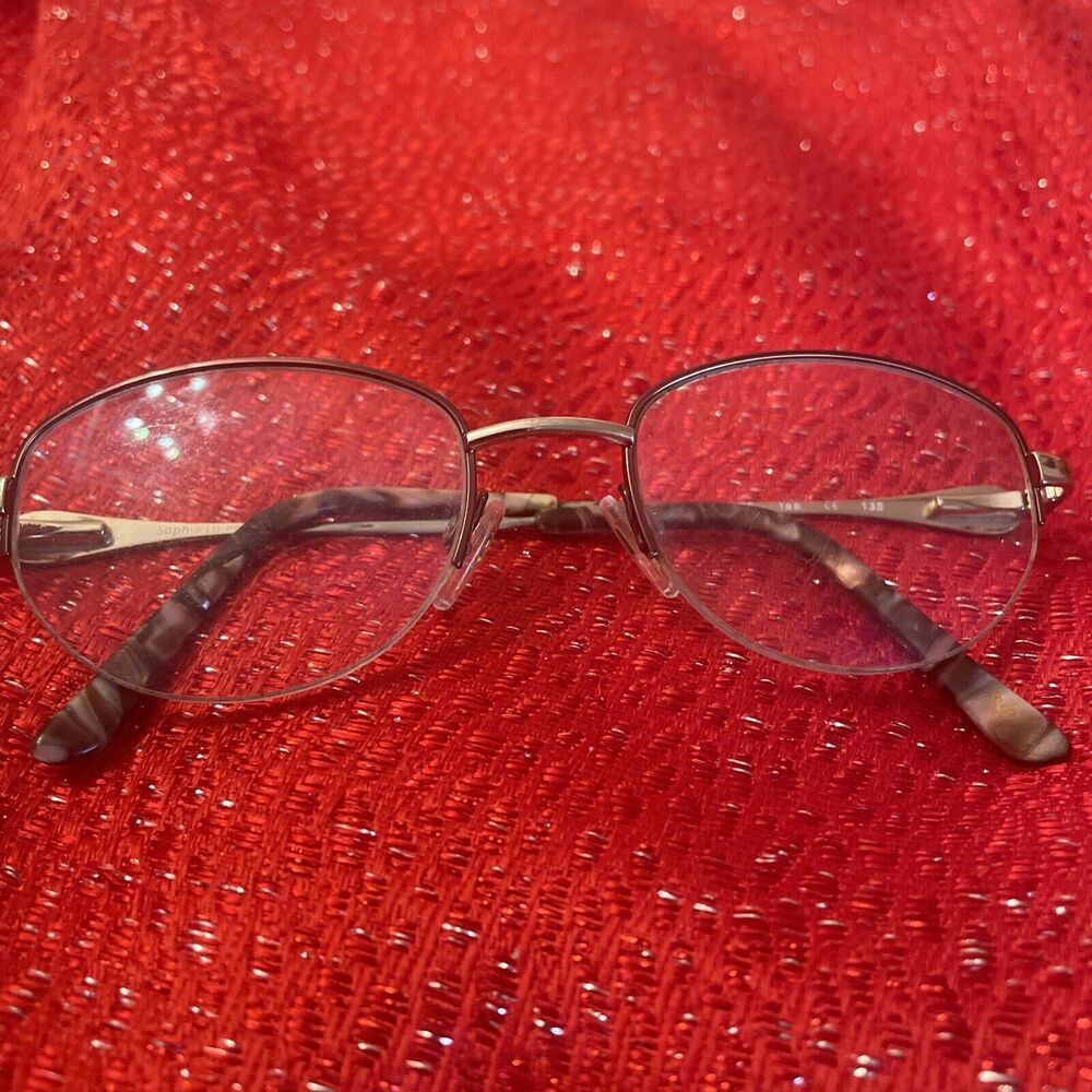 Sophia Loren Eyeglasses M273 Frames Zyloware Dark Gold